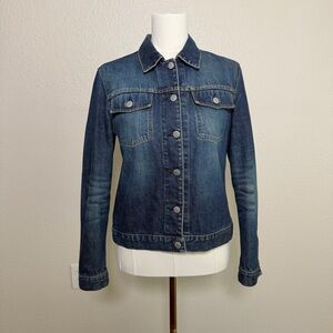 Helmut Lang Vintage Classic Denim Jacket Dark Wash Made in Italy Size M (42)